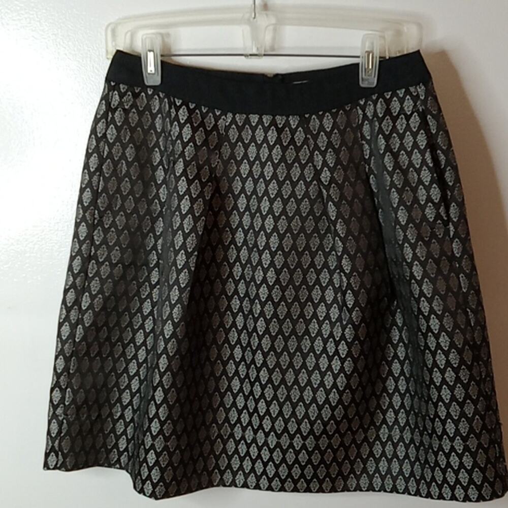 Loft Women's Size 8 Geo pattern Zippered with pockets. Academia Office